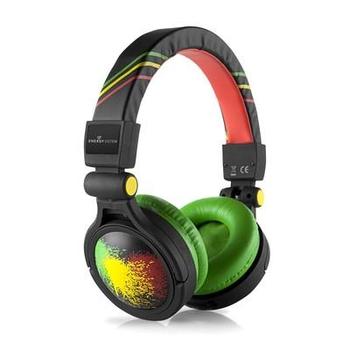 ENERGY MP3 Headphones h3 Jamaica, circumaurální sluchátka s vestavěným mp3 přehrávačem, microSD/SDHC