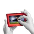 Ebook reader ENERGY eBook Color eReader C4+ Touch Titanium, červená (red)