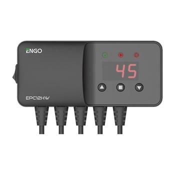 Termostat pro ovládání čerpadla ENGO EPC12HW, černý (black)