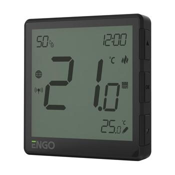 ENGO EONE-230B Inteligentní termostat ZigBee, 230V, černý