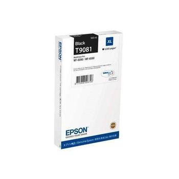 Inkoustová náplň EPSON  T9081 XL, černá (black), 5.000 stran