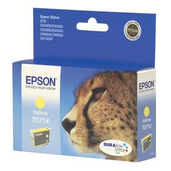 Inkoustová náplň EPSON  C13T071440, žlutá (yellow), 5,5ml