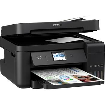 EPSON tiskárna ink L6190, 4in1, CIS, A4, 33ppm, 4ink, USB, Wi-Fi, Ethernet, LCD touch-panel, 3 roky 