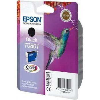 Inkoustová náplň EPSON  C13T08014010, černá (black), 7,4ml