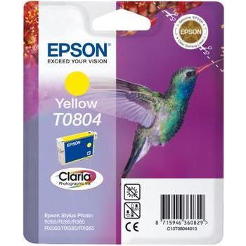 Inkoustová náplň EPSON  C13T08044010, žlutá (yellow), 7,4ml