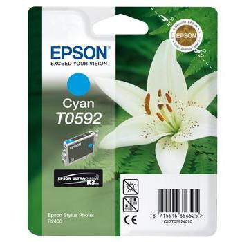 Inkoustová náplň EPSON  C13T05924010, azurová (cyan), 13ml