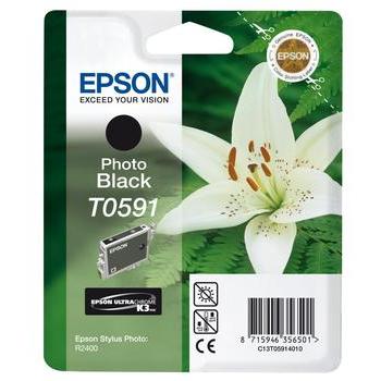 Inkoustová náplň EPSON  C13T05914010, černá foto (black photo), 13ml