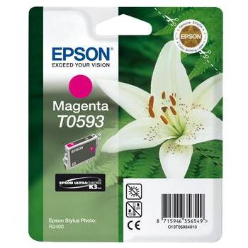 Inkoustová náplň EPSON  C13T05934010, purpurová (magenta), 13ml