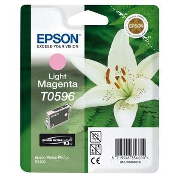 Inkoustová náplň EPSON  C13T05964010, světle purpurová (light magenta), 13ml
