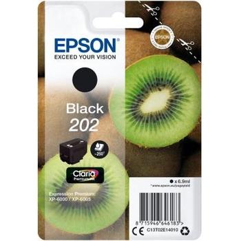 EPSON ink černá 202 Premium-singlepack 6,9ml,stand