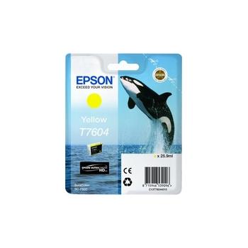 Inkoustová náplň EPSON T7604 Ink Cartridge, žlutá (yellow)