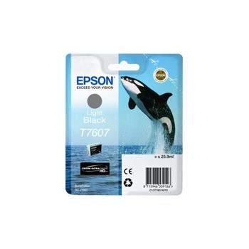 Inkoustová náplň EPSON T7607 Ink Cartridge, černý (black)