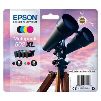 EPSON originální náplň 502XL multipack, 4 barvy