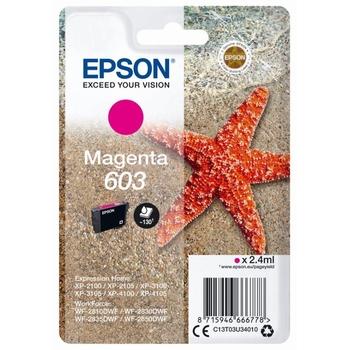 Inkoustová náplň EPSON 603, purpurový (magenta)