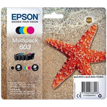 Inkoustová náplň EPSON T03U640 multipack 4-colors 603