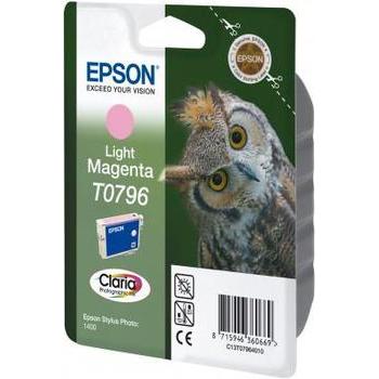 Inkoustová náplň EPSON  C13T07964010, světle purpurová (light magenta), 11ml