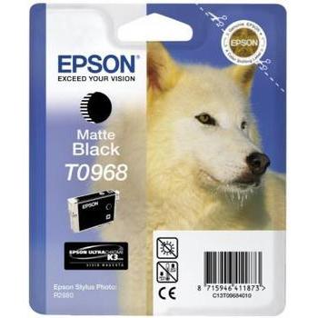 Inkoustová náplň EPSON T0968 Matte Black