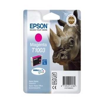 Inkoustová náplň EPSON T1003, purpurová (magenta)