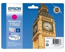 Obrázek k produktu: Inkoustová náplň EPSON  T7033, purpurová (magenta), 800 stran