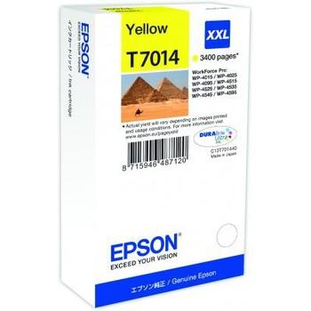 Inkoustová náplň EPSON  T7014, žlutá (yellow), 3.400 stran