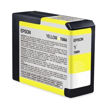 Inkoustová náplň EPSON T580400 žlutá (yellow)