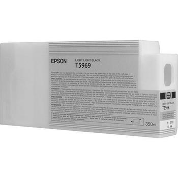 Inkoustová náplň EPSON  T596900, light light black, 350ml