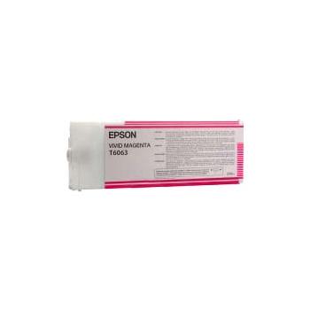 Inkoustová náplň EPSON  T6063, Vivid magenta, 220 ml