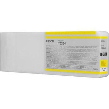 Inkoustová náplň EPSON  T6364, žlutá (yellow), 700 ml