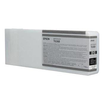 Inkoustová náplň EPSON T6368 matná černá (matte black)