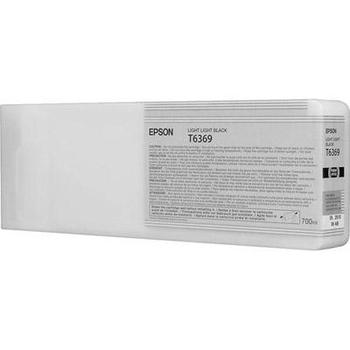 Inkoustová náplň EPSON T6369 světle černá (light black)