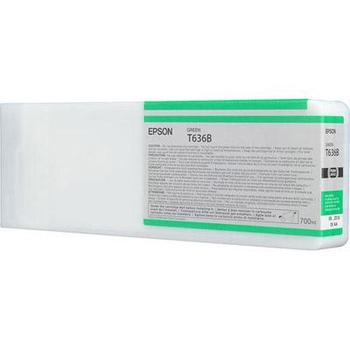 Inkoustová náplň EPSON  T636B, zelená (green), 700 ml