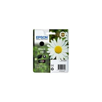 Inkoustová náplň EPSON  T1801 (č.18) sedmikráska, černá (black), 5,2ml