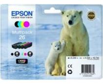 Obrázek k produktu: EPSON  T2616 (č.26) lední medvěd, cmyk, multipack