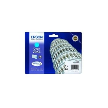 Inkoustová náplň EPSON 79XL DURABrite Ultra C13T79024010 azurový (cyan