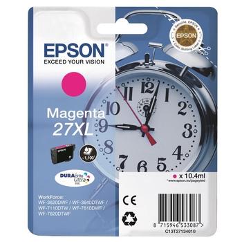 Inkoustová náplň EPSON C13T27134010 (č.27XL) purpurový (magenta)