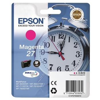 Inkoustová náplň EPSON C13T27034010 (č.27) purpurový (magenta)