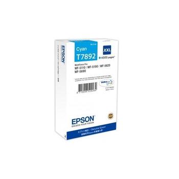 Inkoustová náplň EPSON  C13T789240 (č.79XXL), azurová (cyan), 4.000 stran