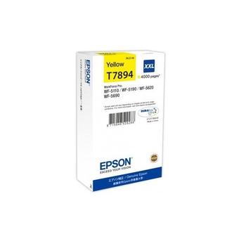 Inkoustová náplň EPSON  C13T789440 (č.79XXL), žlutá (yellow), 4.000 stran