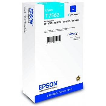 Inkoustová náplň EPSON T7562 DURABrite Pro, size L azurový (cyan)