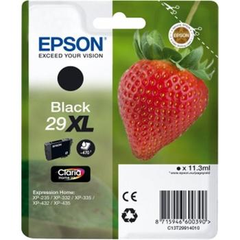 Inkoustová náplň EPSON  T2991 (č.29XL) jahoda, černá (black)