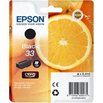 Inkoustová náplň EPSON  T3331 (č.33) pomeranč, černá (black)