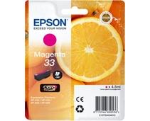 Obrázek k produktu: EPSON  T3343 (č.33) pomeranč, purpurová (magenta) 