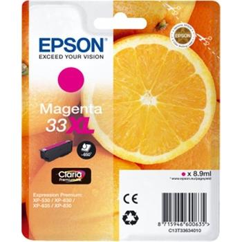 EPSON T3363 (č.33XL) pomeranč C13T33634010 purpurová (magenta) 