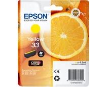 Obrázek k produktu: EPSON  T3344 (č.33) pomeranč, žlutá (yellow)