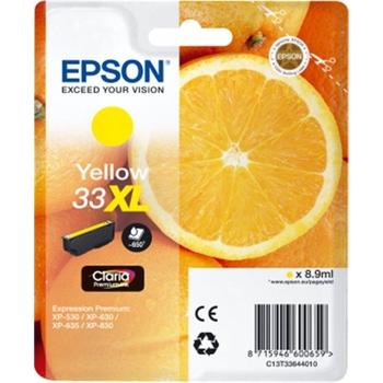 Inkoustová náplň EPSON  T3364 (č.33XL) pomeranč, žlutá (yellow)