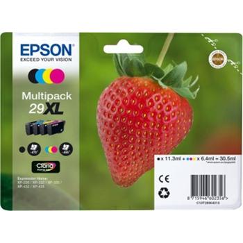 Inkoustová náplň EPSON  T2996 (č.29XL) jahoda, cmyk, multipack