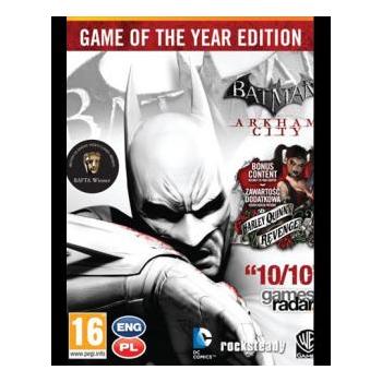 Hra na PC ESD GAMES Batman Arkham City Game of the Year Edition