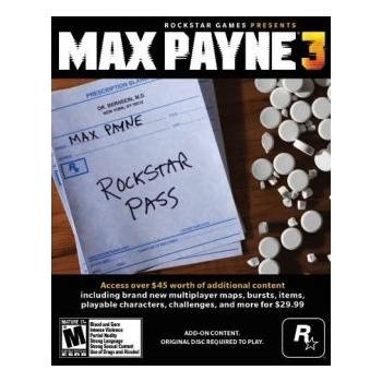 Hra na PC ESD GAMES Max Payne 3 Rockstar Pass
