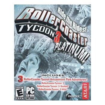 Hra na PC ESD GAMES RollerCoaster Tycoon 3 Platinum