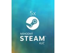 Obrázek k produktu: ESD GAMES 5x Náhodný steam klíč